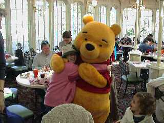 Katie and Pooh