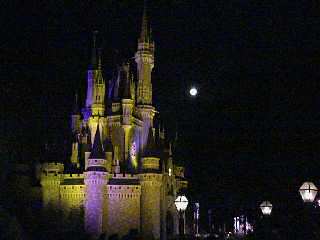 Castle Garishstein and Moon